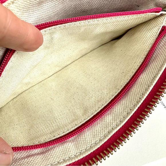 Gucci Swing magenta pink soft leather wristlet pouch wallet LIKE NEW - Picture 12 of 16